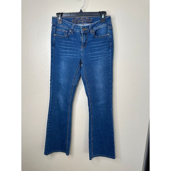Wax Jeans Women's Straight Jeans‎ size 7 straight leg denim - Picture 2 of 8